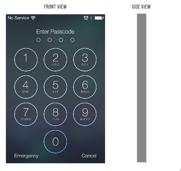 iOS7 Flat UI Design