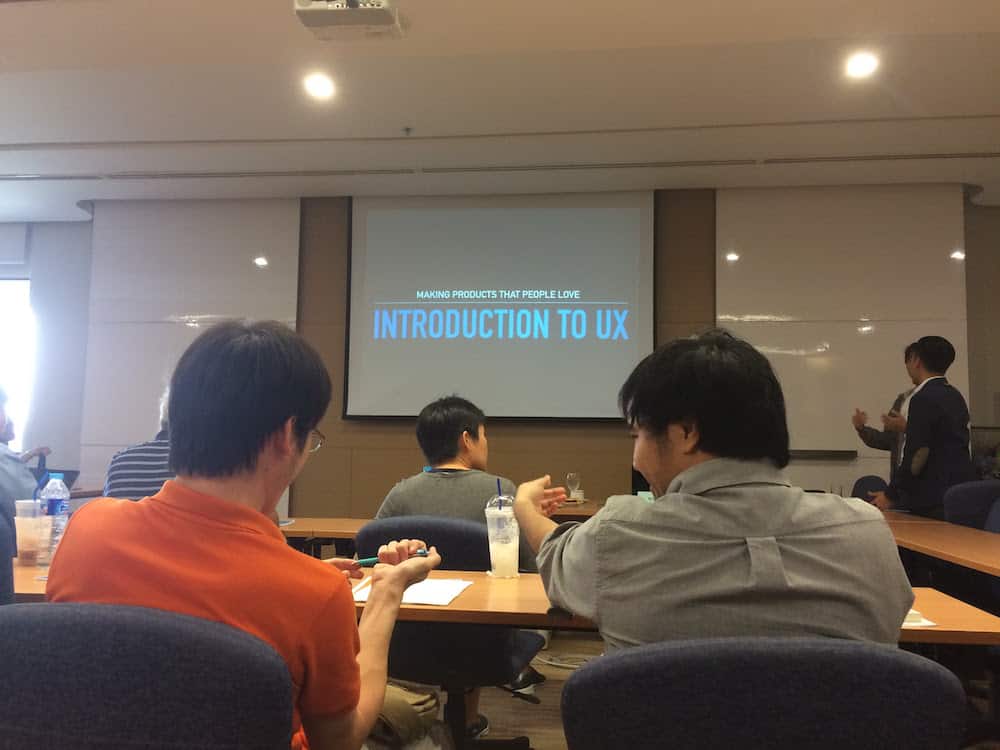 introduction to user experience workshop