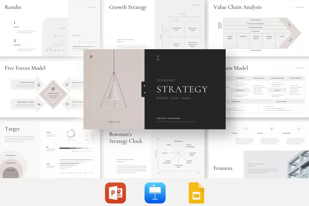 06 business strategy powerpoint design  เทมเพลต powerpoint