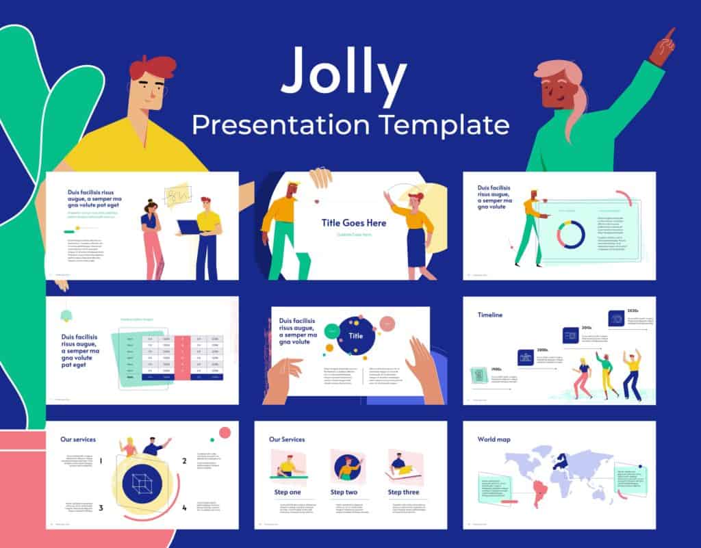 12 jolly presentation template