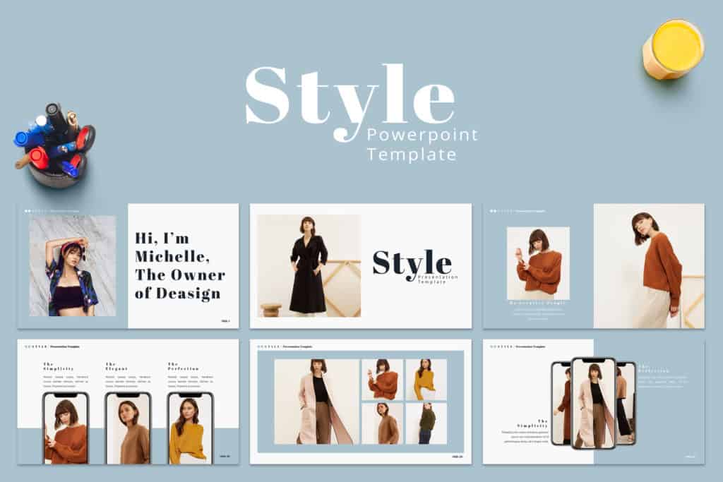 19 style powerpoint template