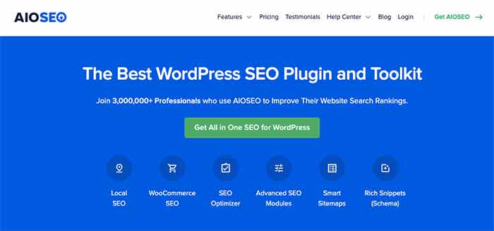 All in One SEO for WordPress (AIOSEO)