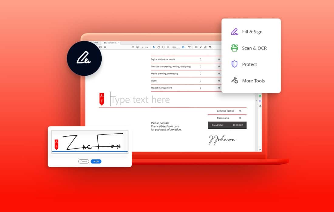 ซื้อโปรแกรม Adobe Acrobat แก้ไฟล์ Pdf ง่าย ๆ แบบถูกลิขสิทธิ์ - Designil