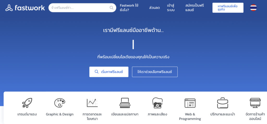 Fastwork คอร์สออนไลน์ภาษาไทย
