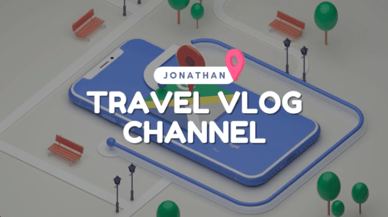 3D Modern Travel Vlog Youtube Intros