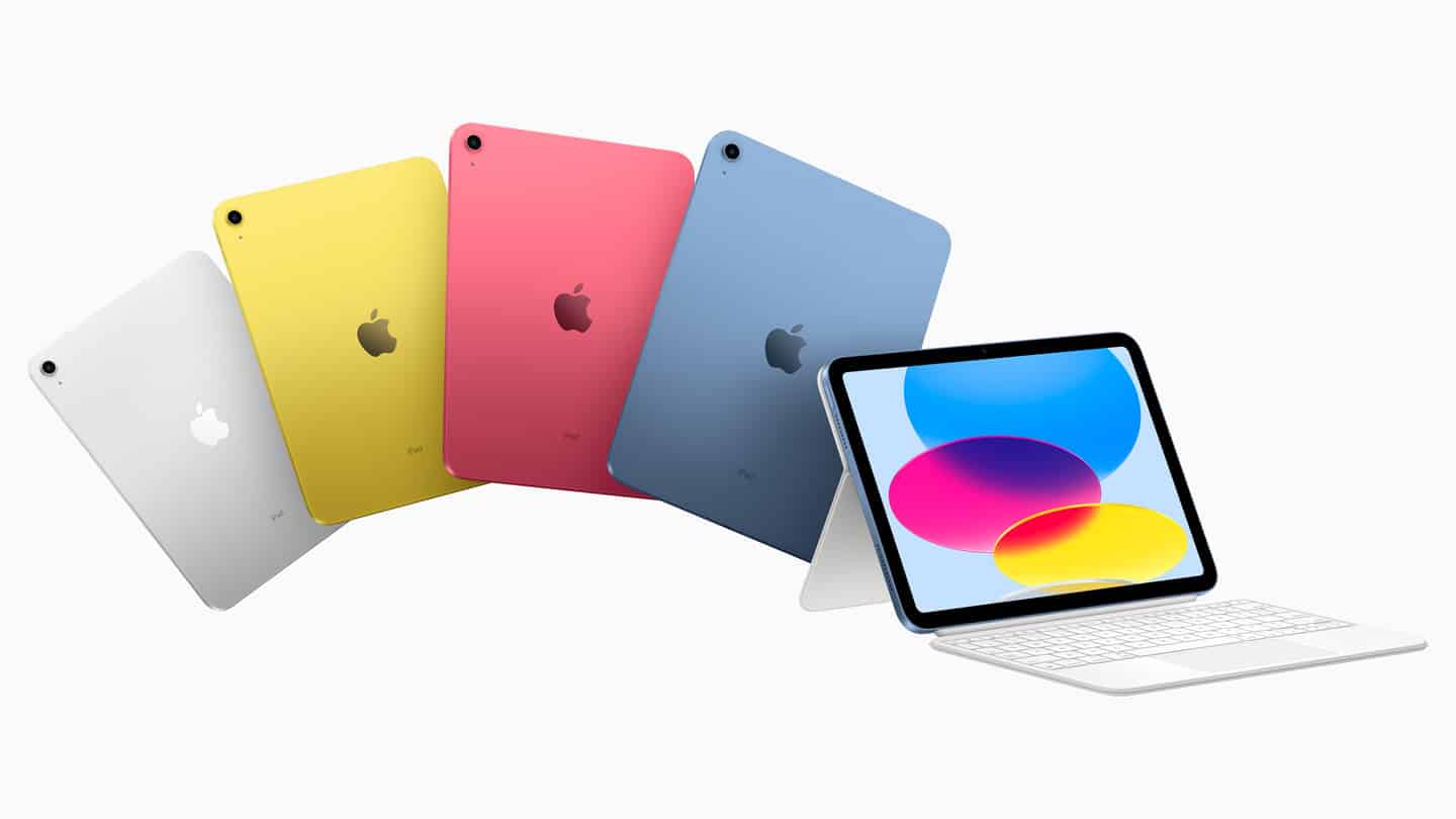 Apple เปิดตัว iPad ที่ออกแบบใหม่หมดใน 4 สีสันสดใส - Apple (TH)