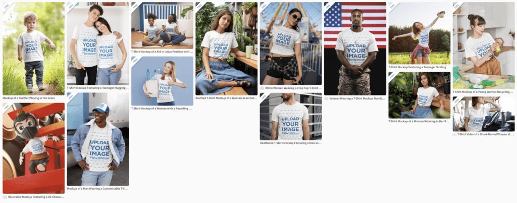 01 placeit tshirts mockup online