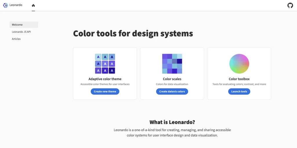 leonado color design systems_โค้ดสี