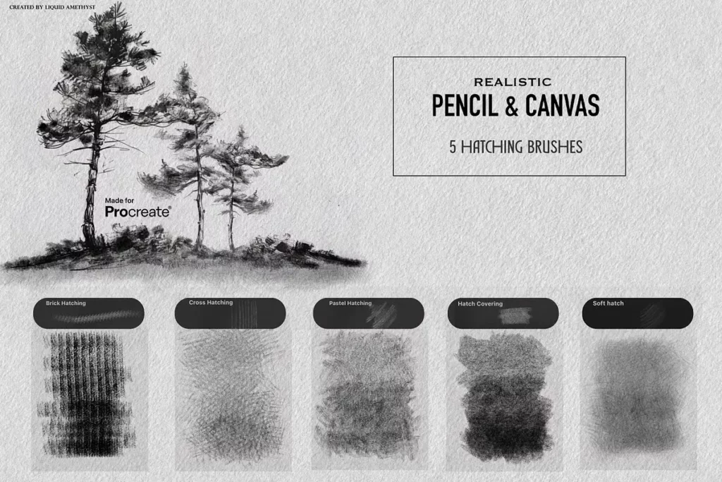 Real Pencil & Canvas for Procreate